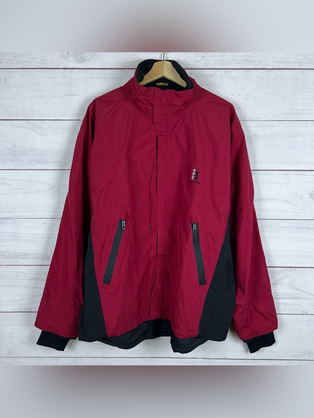 Zero Restriction Golf FW2 Contender Gore-tex Jacket Red Men's Large TPC